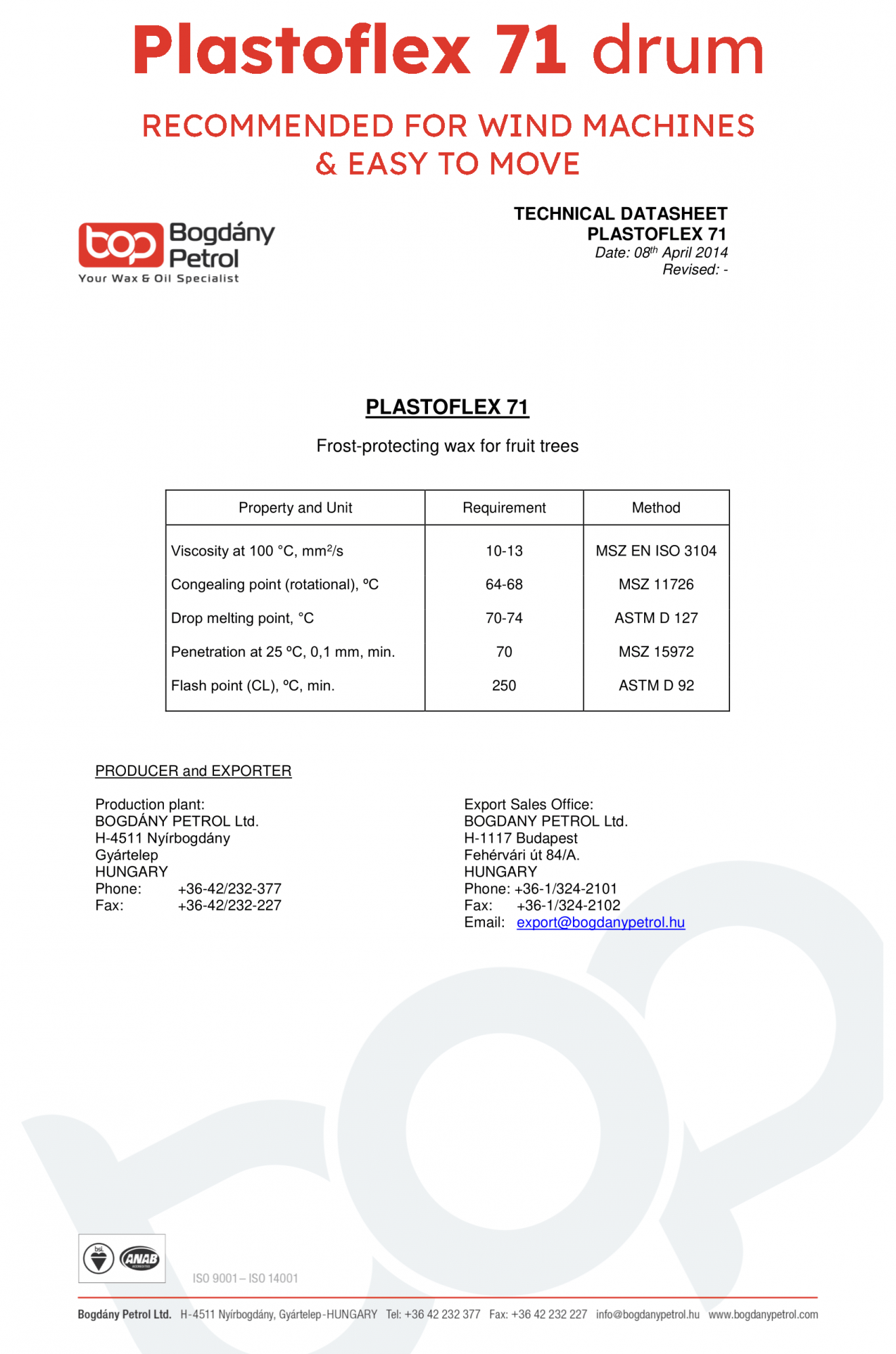 PLASTOFLEX-71_TDS